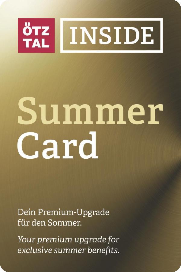 Hotel Hubertus Inkl Summer Card Sölden Kültér fotó